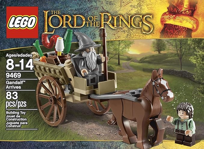 LEGO The Lord of the Rings Hobbit Gandalf Arrives (9469) sealed, KCC