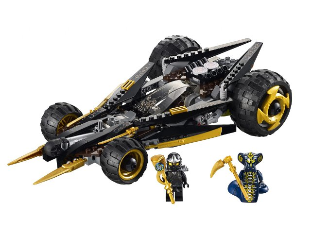 LEGO, Set, Opened, Ninjago, Rise of the Snakes, Cole's Tread Assault, 9444