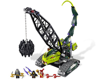 LEGO, Opened, Ninjago, Rise of the Snakes, Fangpyre Wrecking Ball, 9457, BUILT