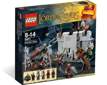 Lego, Set, Sealed, The Hobbit and The Lord of the Rings, Uruk-hai Army, 9471, KCC