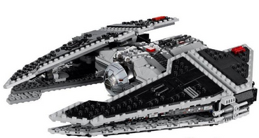 Lego, Set, Opened, Star Wars, Sith Fury-class Interceptor, SHIPS ONLY**, 9500-1