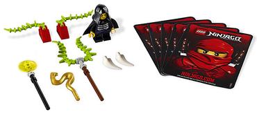 LEGO, Set, Opened, Ninjago, Rise of the Snakes, Lloyd Garmadon polybag, 9552