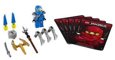 LEGO, Set, Opened, Ninjago, Rise of the Snakes, Jay ZX polybag, 9553