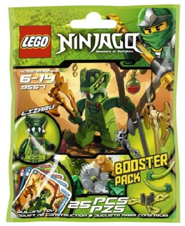 LEGO, Set, Opened, Ninjago, Rise of the Snakes, Lizaru polybag, 9557