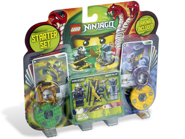 LEGO, Set, Opened, Ninjago, Rise of the Snakes, Starter Set, 9579
