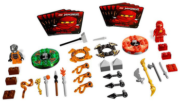 LEGO, Set, Opened, Ninjago, Rise of the Snakes, Weapon Pack, 9591