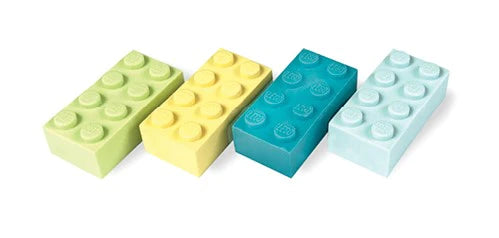 Lego, Book, New, Brick Erasers, 7963-6