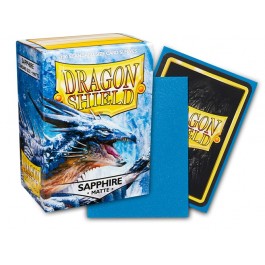 Deck Sleeves, Dragon Shield, 100CT, Box Matte SAPPHIRE