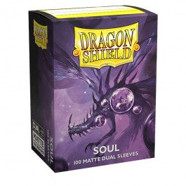 Deck Sleeves, Dragon Shield, 100CT, Box Matte SOUL