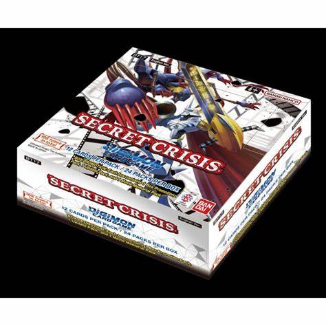 Digimon TCG: Secret Crisis Booster Display