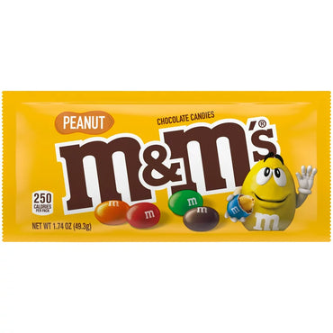 M&M'S Peanut Milk Chocolate Candy, Full Size