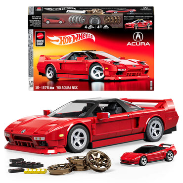 Mattel Brick Shop, Hot Wheels '90 Acura NSX Building Toy