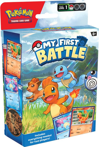 Pokemon, My First Battle, Charmander Squirtle