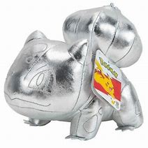 Pokemon 25th Anniversary Silver Plushie, Bulbasaur