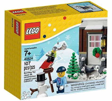 Lego, Set, Sealed, Holiday, Christmas Winter Fun, 40124