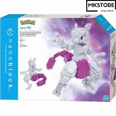 Nanoblock: Pokemon - Mewtwo Deluxe Edition