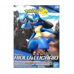 Bandai Namco, Model Kit, Pokemon, Riolu & Lucario