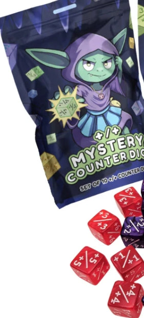 Dice, Mystery Dice Goblin, +/+ Mystery Counter Dice