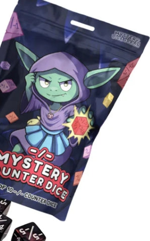 Dice, Mystery Dice Goblin, -/- Mystery Counter Dice