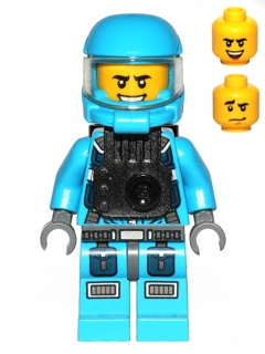 Lego, Minifigure, Space, Alien Conquest, Alien Defense Unit Soldier 6, AC014