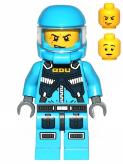 Lego, Minifigure, Space, Alien Conquest, Alien Defense Unit Soldier 2, AC016