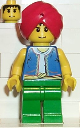 Lego, Minifigure, Adventurers, Orient Expedition, Babloo, adv027