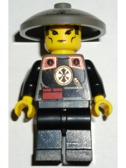 Lego, Minifigure, Adventurers, Orient Expedition, Dragon Fortress Guard - Conical Helmet, adv046
