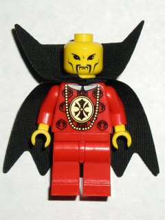 Lego, Minifigure, Adventurers, Orient Expedition, Emperor Chang Wu with Cape, adv048