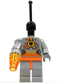 Lego, Minifigure, Agents, Magma Drone, AGT028