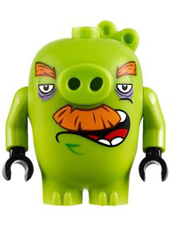 Lego, Minifigure, The Angry Bird Movie, Foreman Pig, ang017