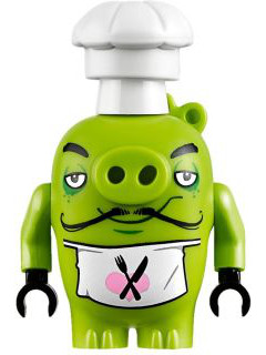 Lego, Minifigure, The Angry Bird Movie, Chef Pig, ang018