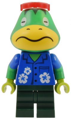 Lego, Minifigure, Animal Crossing, Kapp'n, ani005