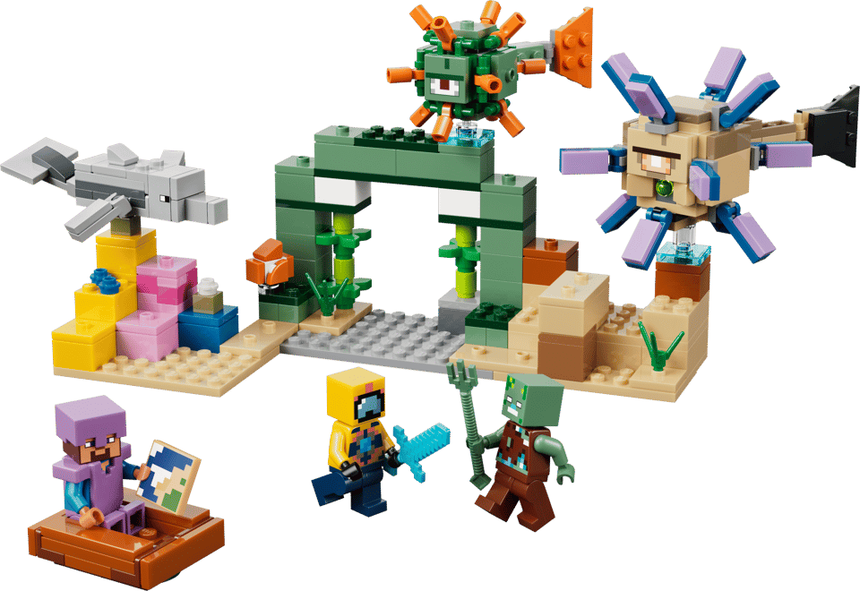 Lego, Set, Sealed, Minecraft, Underwater Adventure, 21598