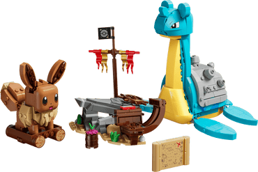 Lego, Set, Sealed, Pokemon Smart Play, Eevee and Lapras's Treasure Hunt, 72162
