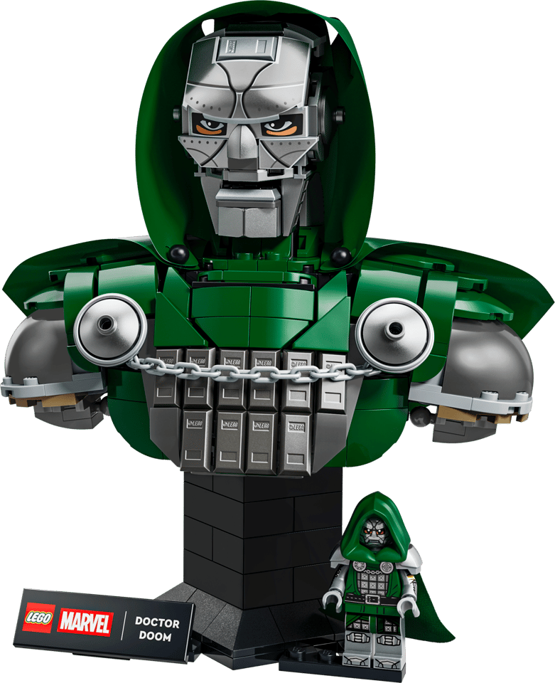 Lego, Set, Sealed, Marvel, Doctor Doom Bust, 76345