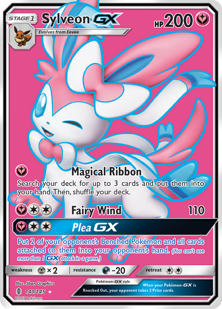 Sylveon GX (140/145) [Sun & Moon: Guardians Rising]