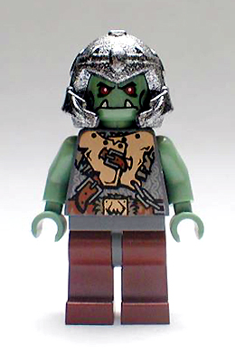 Lego, Minifigure, Castle, Kingdoms, Fantasy Era, Troll Warrior 2, cas365