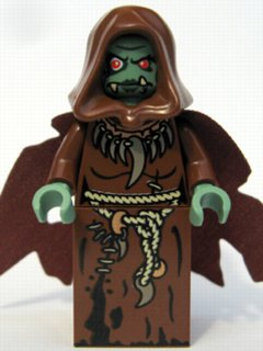 Lego, Minifigure, Castle, Fantasy Era, Fantasy Era - Troll Queen / Sorceress, cas421