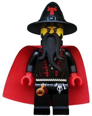 Lego Minifigure, Castle, Kingdoms, Castle - Dragon Wizard, CAS534