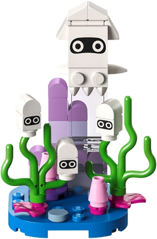 Lego, Set, Opened, Super Mario, Series 6, Blooper, char06-1
