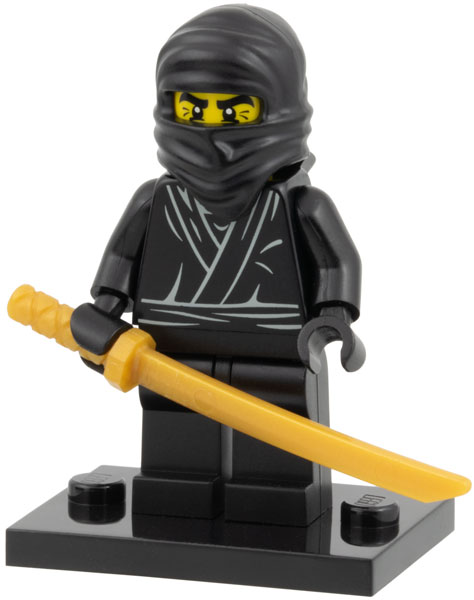 Lego, Minifigure, Collectible, Ninja, Series 1, COL01-12