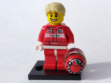 Lego, Minifigure, Collectible Series 3, Race Car Driver, COL03-11