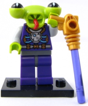 Lego, Minifigure, Collectible Series 3, Space Alien, COL03-13