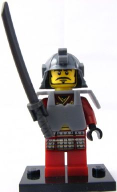 Lego, Minifigure, Collectible Series 3, Samurai Warrior, COL03-4