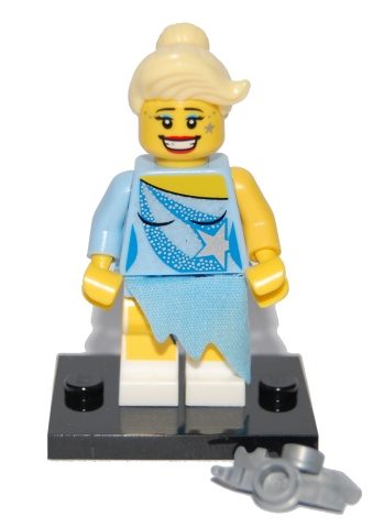 Lego, Minifigure, Collectible Blind, Series 4, Ice Skater, COL04-15