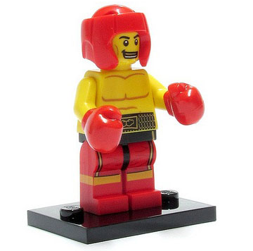 Lego, Minifigure, Collectible Blind, Series 5, Boxer, COL05-13