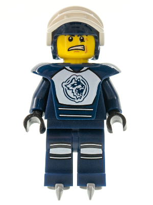 Lego, Minifigure, Opened, Collectible Blind, Series 4, Hockey Player, COL056