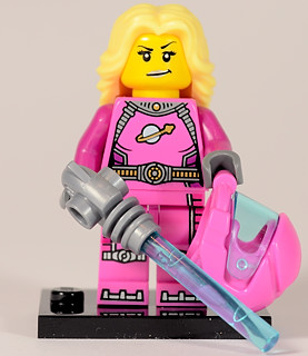 Lego, Minifigure, Collectible, Series 6, Intergalactic Girl, COL06-13