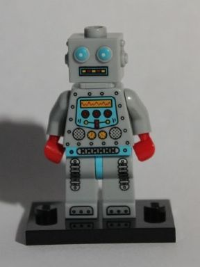 Lego, Minifigure, Collectible, Series 6, Clockwork Robot, COL06-7