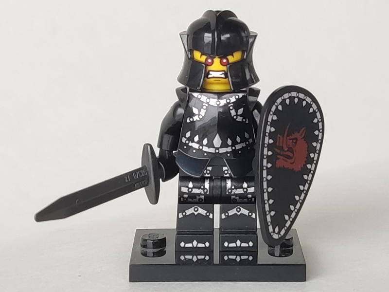 Lego, Minifigure, Collectible, Series 7, Evil Knight, COL07-14